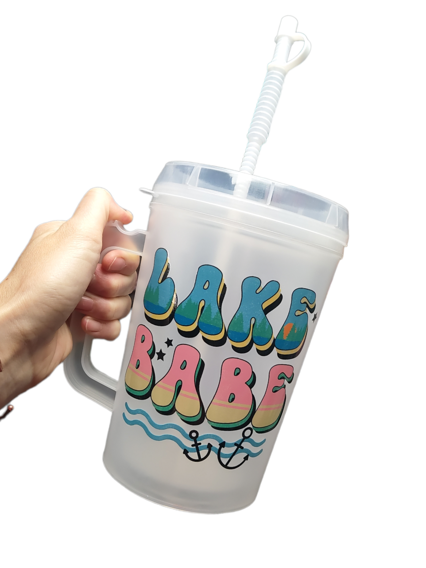 "Lake Babe" HIP SIPS Mega Mug 34oz