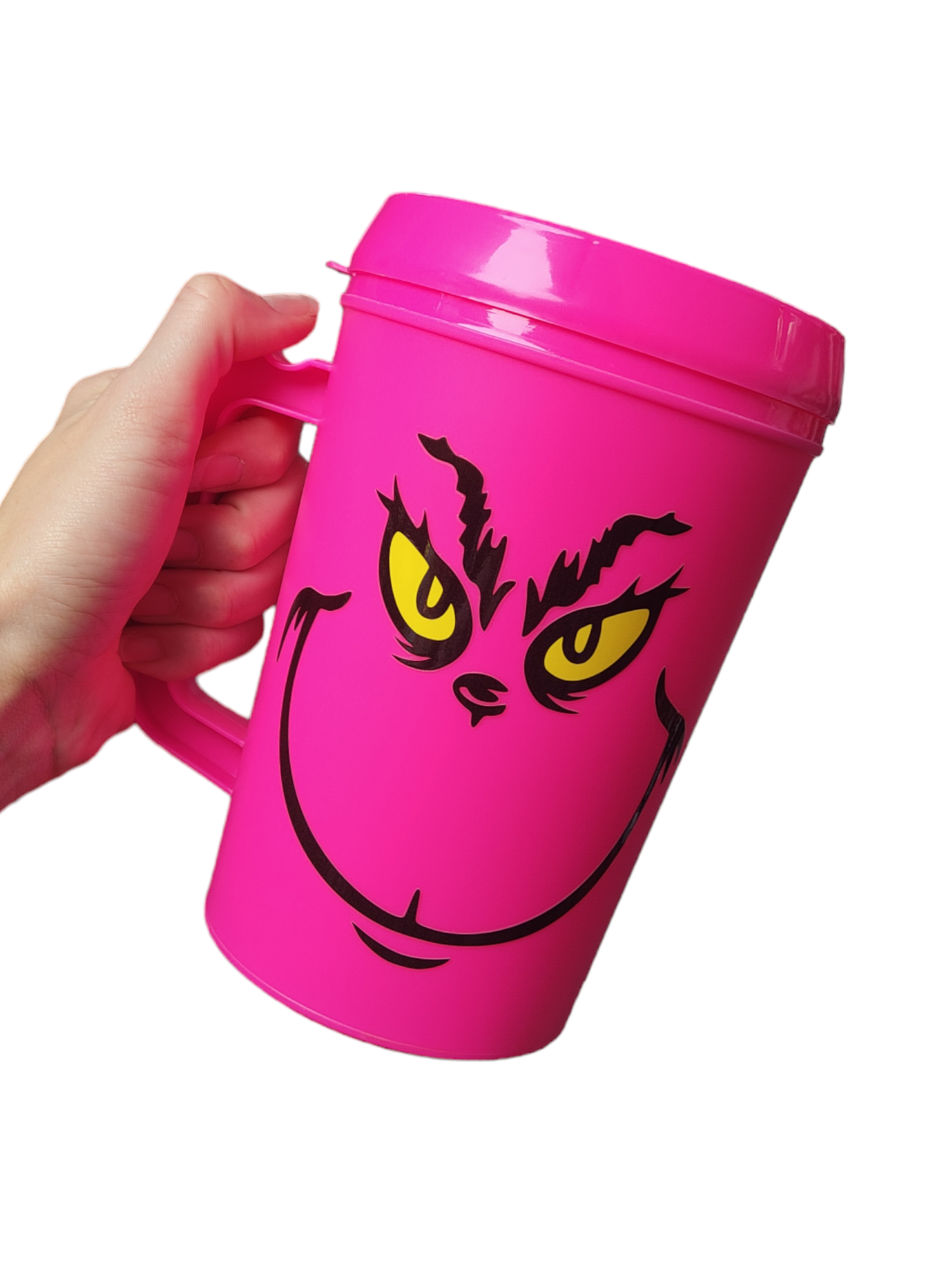 Grinch Smile Mega Trucker Mug 34oz – Scratch Decor