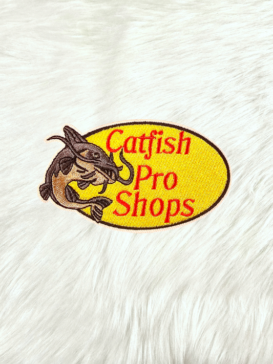 Catfish Pro Shops Embroidery Iron On Patch