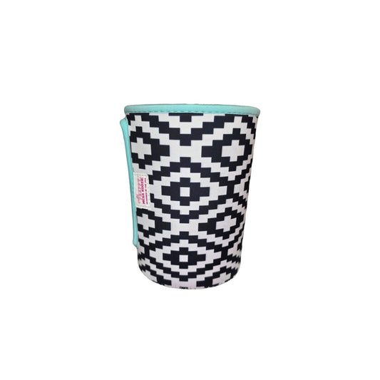 Southwestern Aztec Turquoise Mega Mug Drink Sleeve