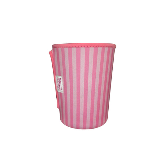 Stripe Pink Mega Mug Drink Sleeve