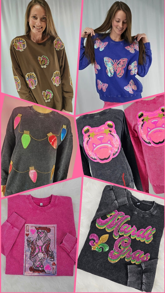 Custom Pullover Press Fee by Pretty Preppy Co.
