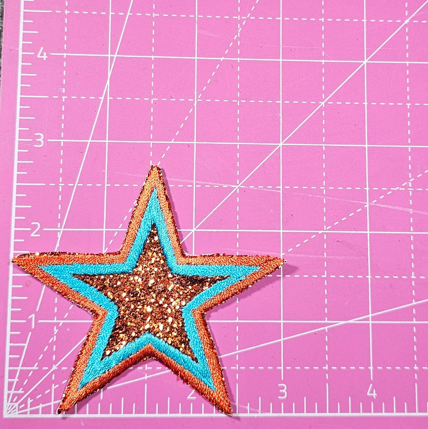 Showgirl Star Swiftie Taylor Glitter Embroidery Iron On Patch