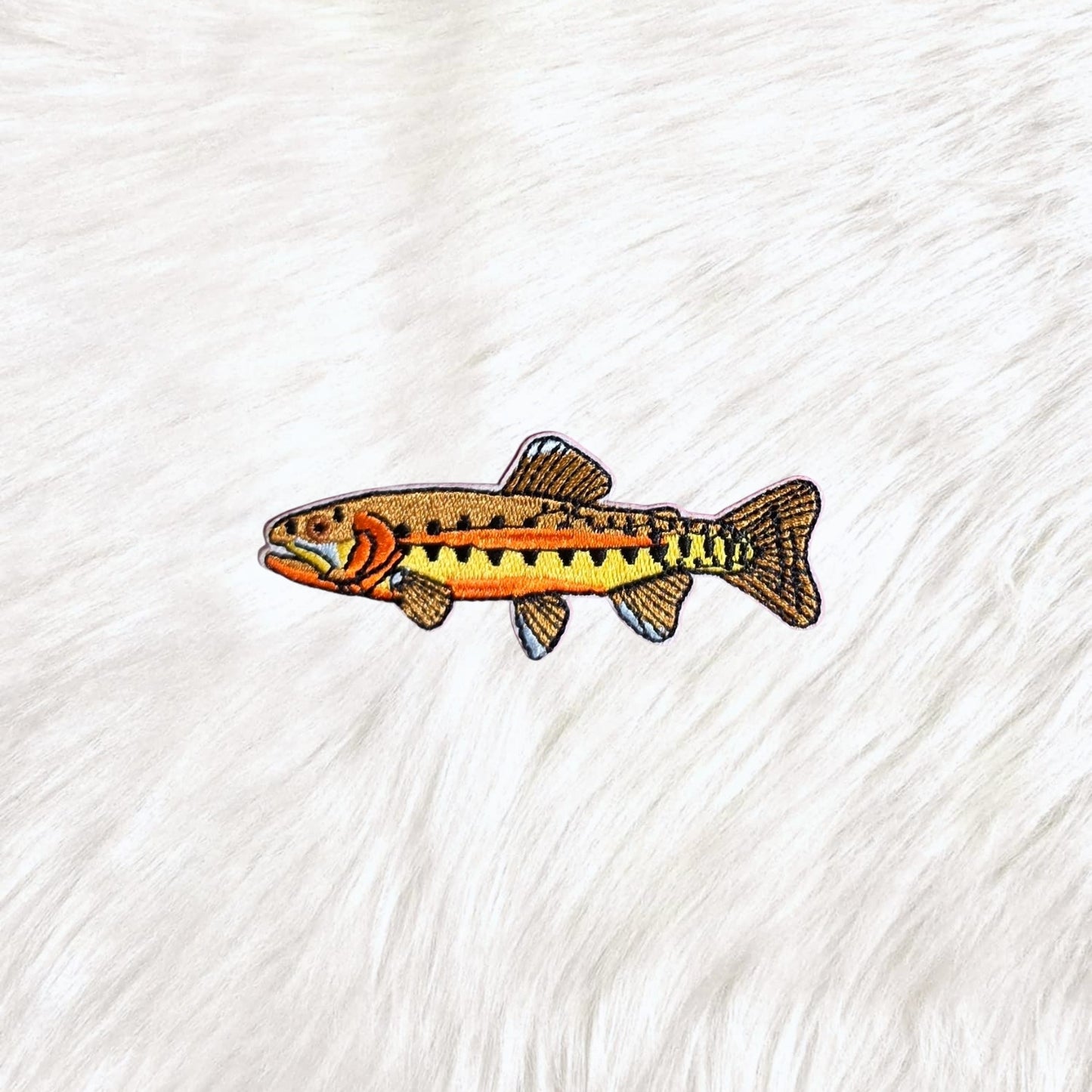 Fish Salt And Freshwater Embroidery Iron On Patch