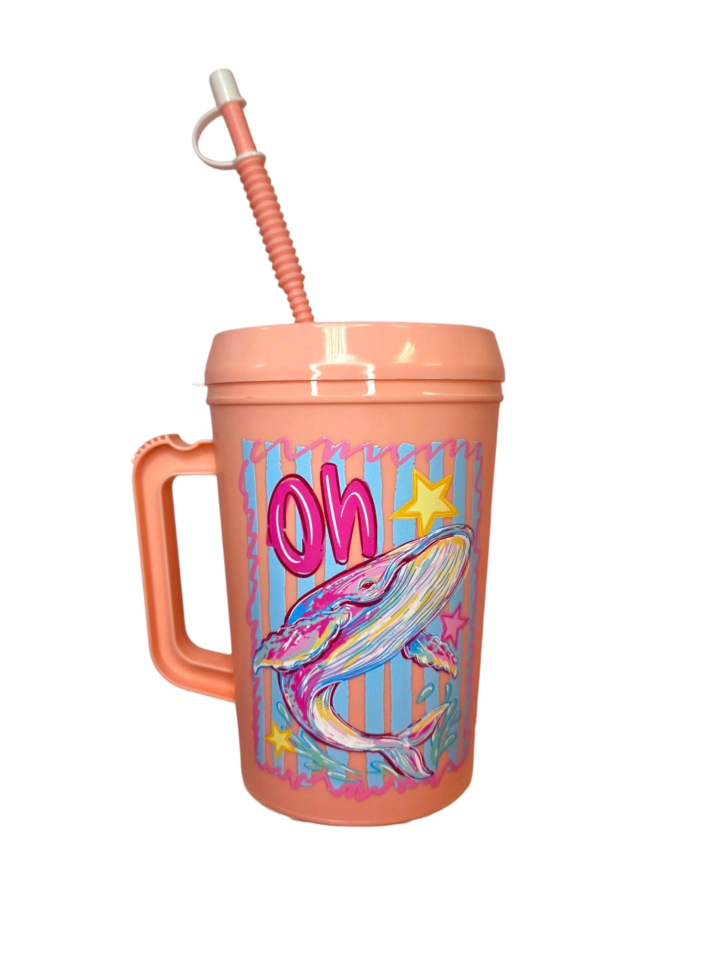 Oh Whale HIP SIPS Mega Mug 34oz