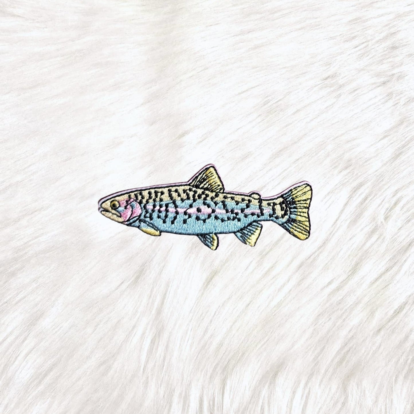 Fish Salt And Freshwater Embroidery Iron On Patch