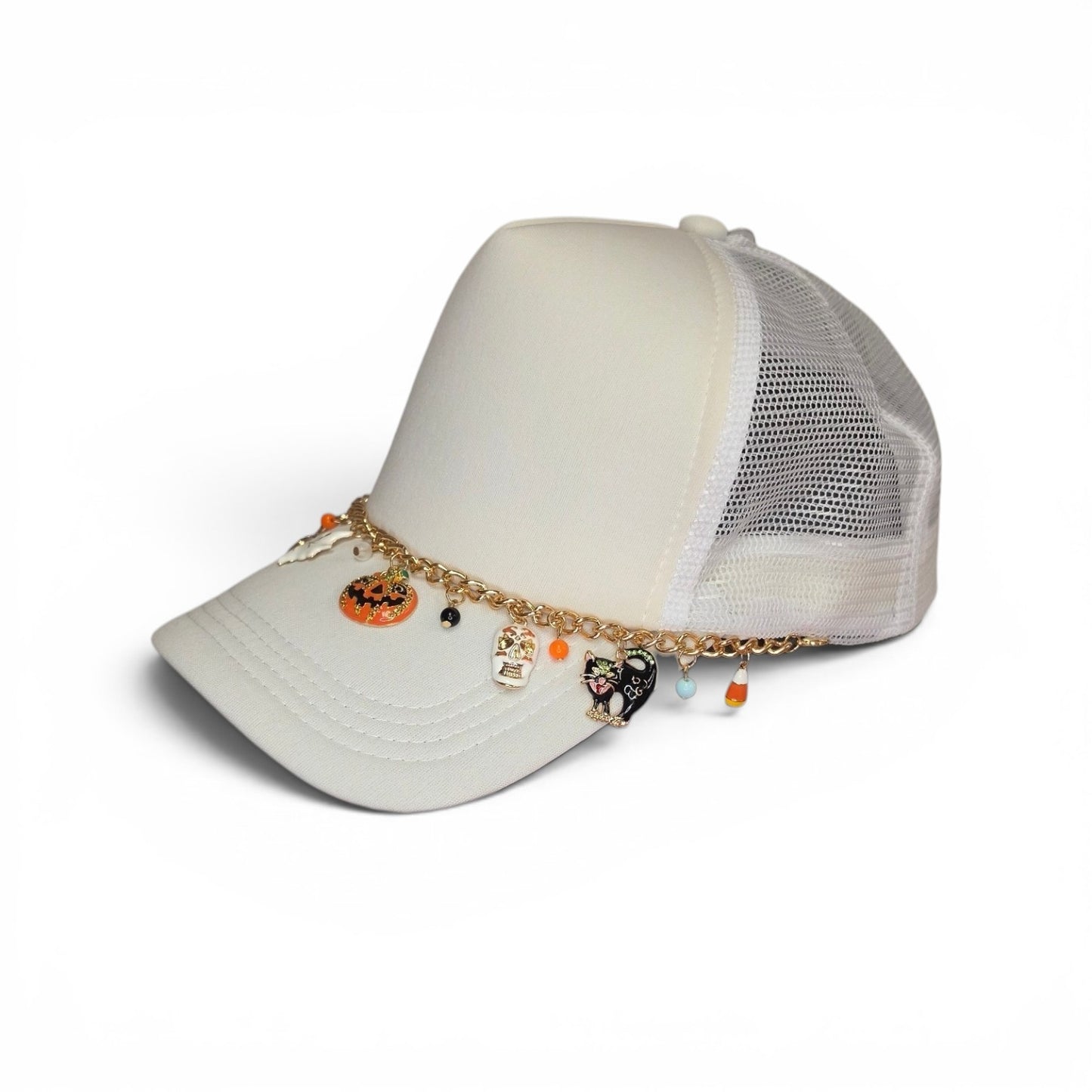 Halloween Bling Charm Trucker Hat Chain