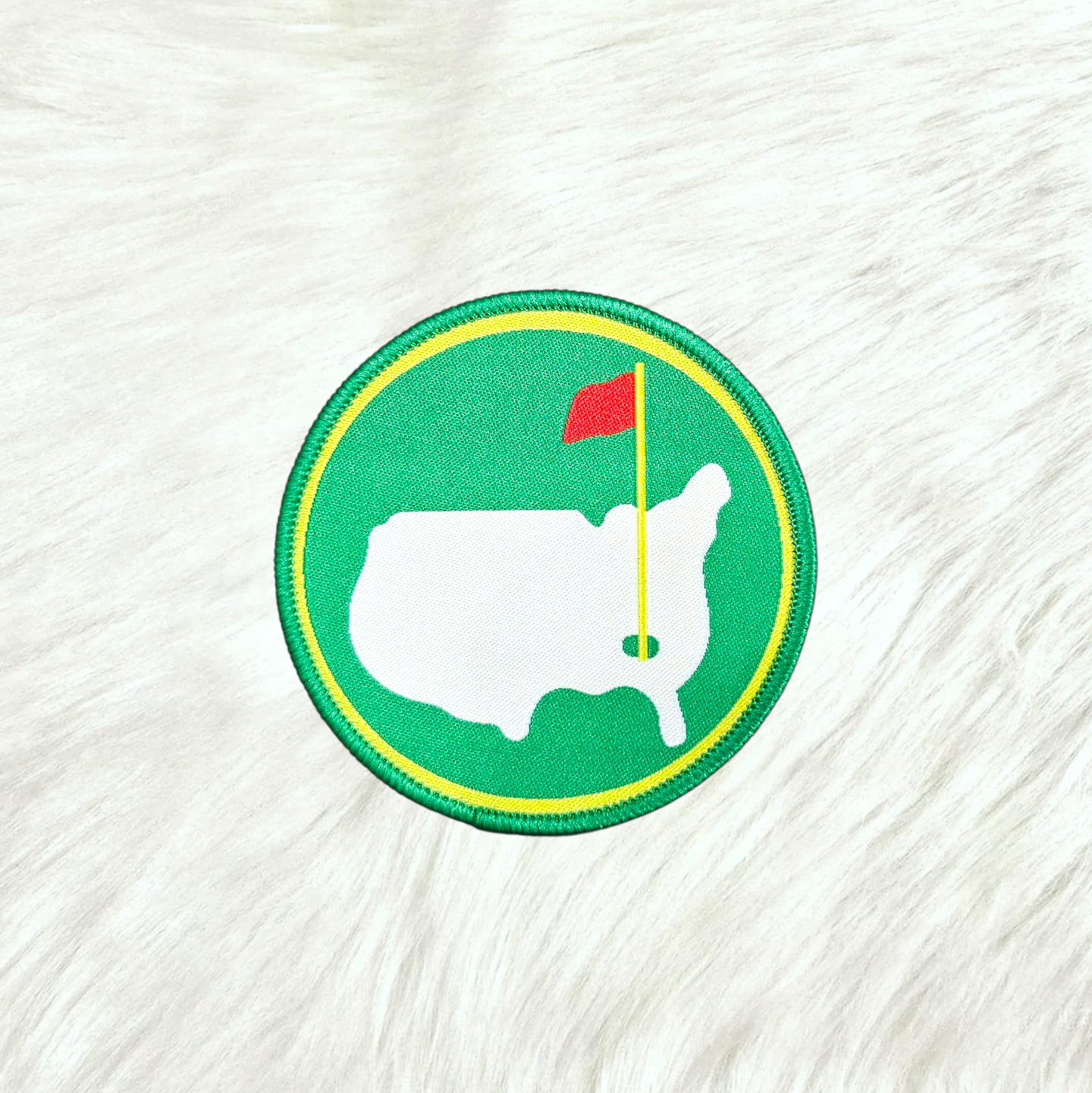 Golf USA Master Putting Green Embroidery Iron On Patch