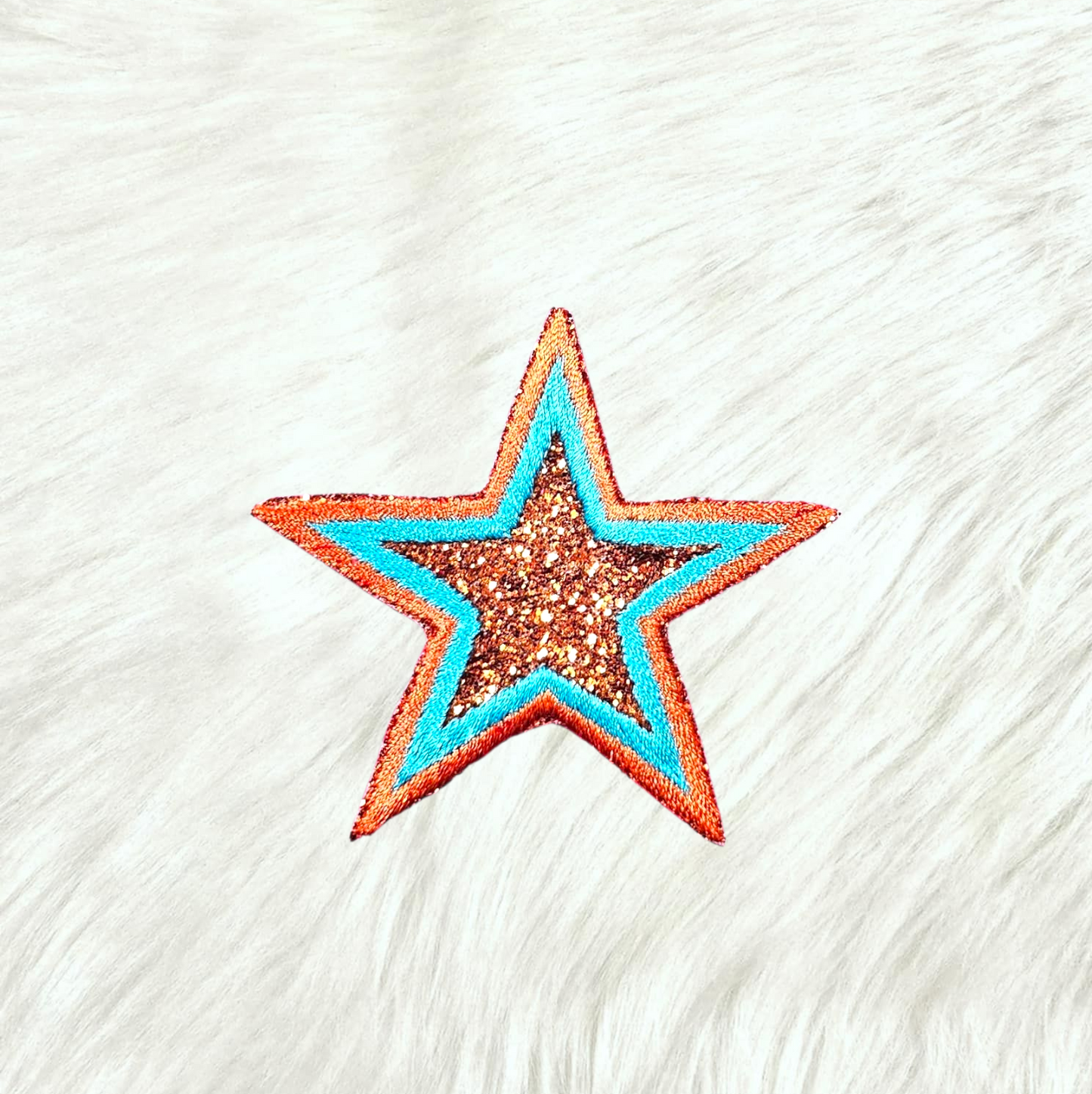 Showgirl Star Swiftie Taylor Glitter Embroidery Iron On Patch