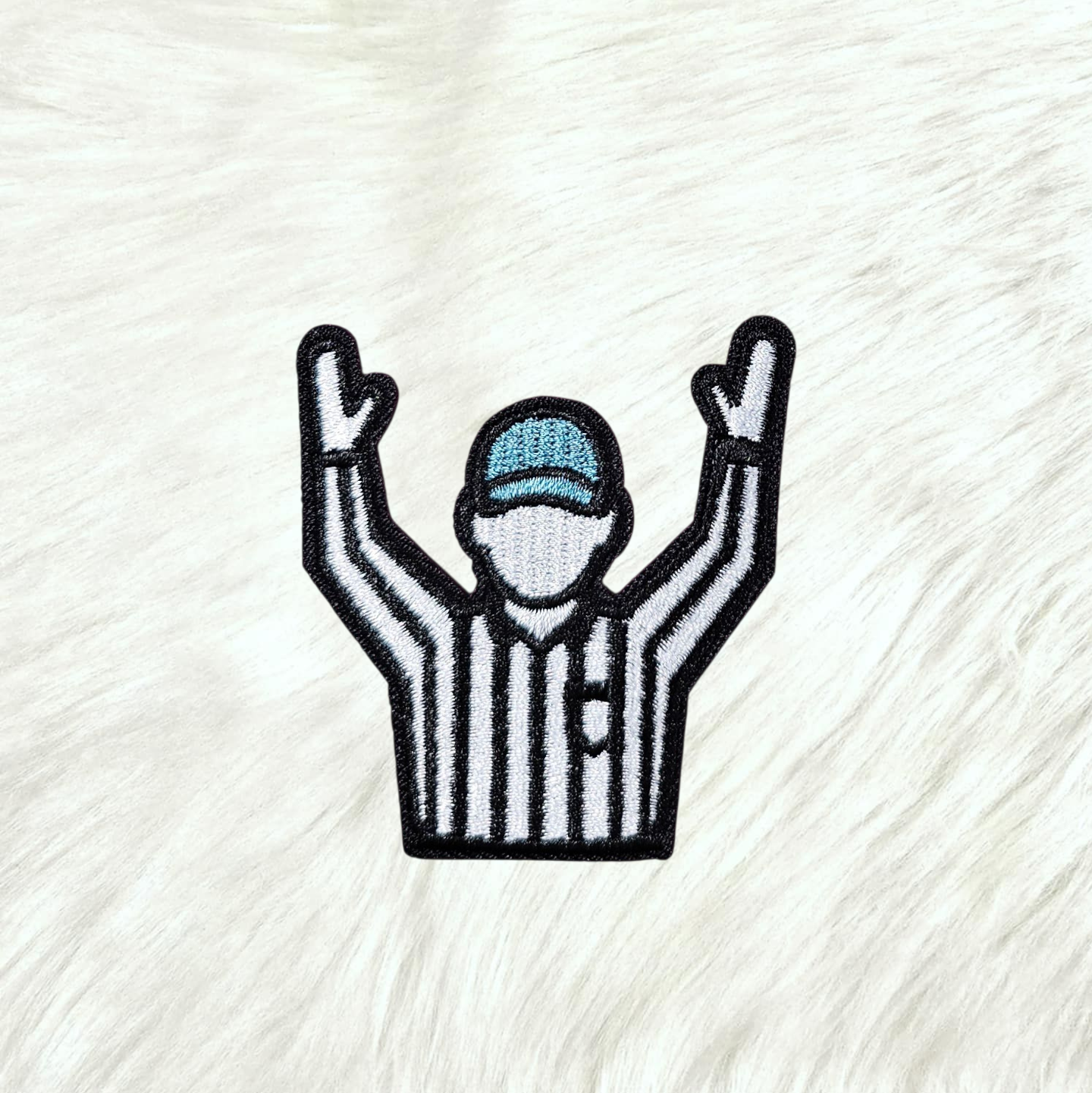 Touchdown Goal Score Referee Sports Embroidery Iron On Patch