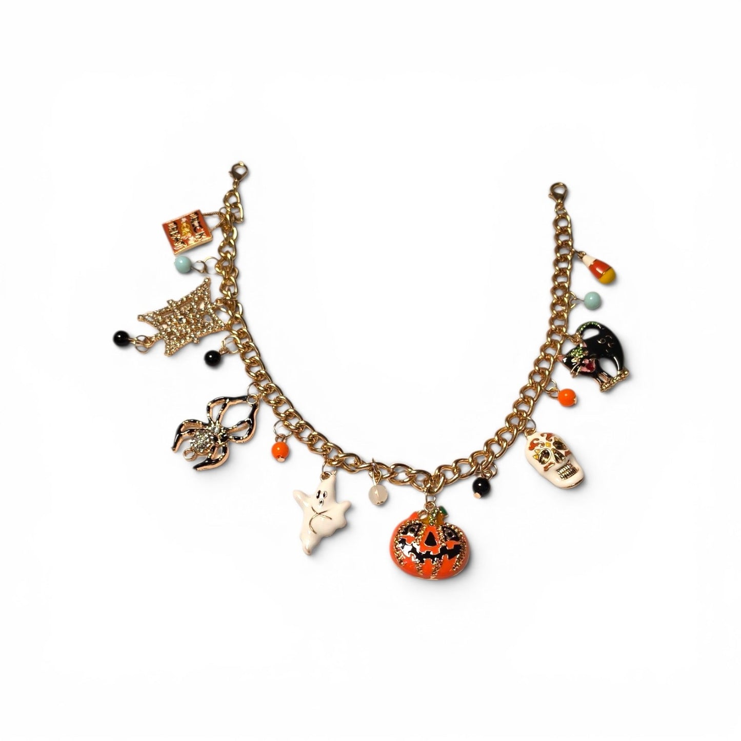 Halloween Bling Charm Trucker Hat Chain