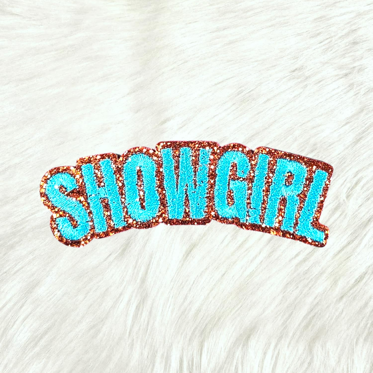 Showgirl Swiftie Taylor Glitter Embroidery Iron On Patch