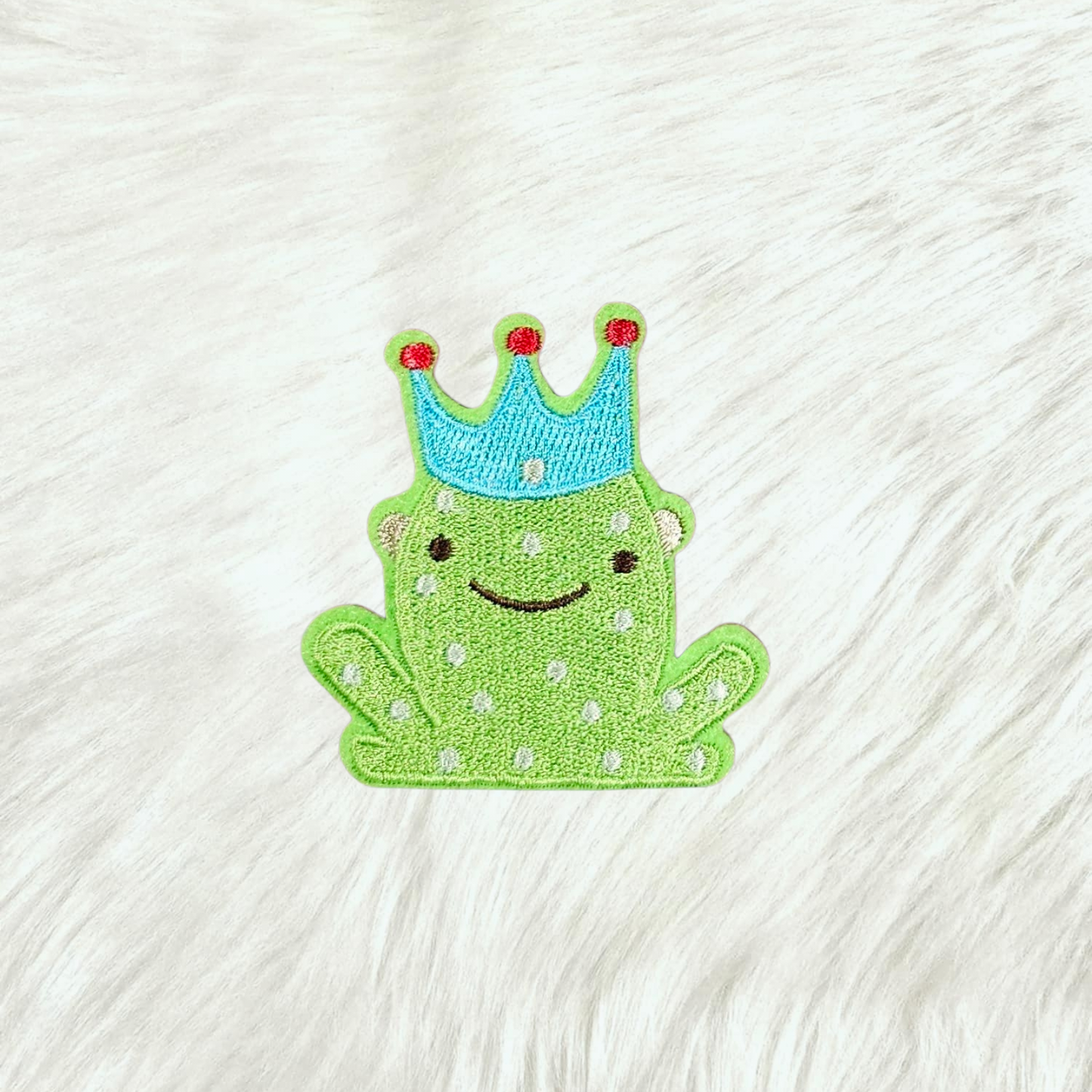 Frog Price Embroidery Iron On Patch