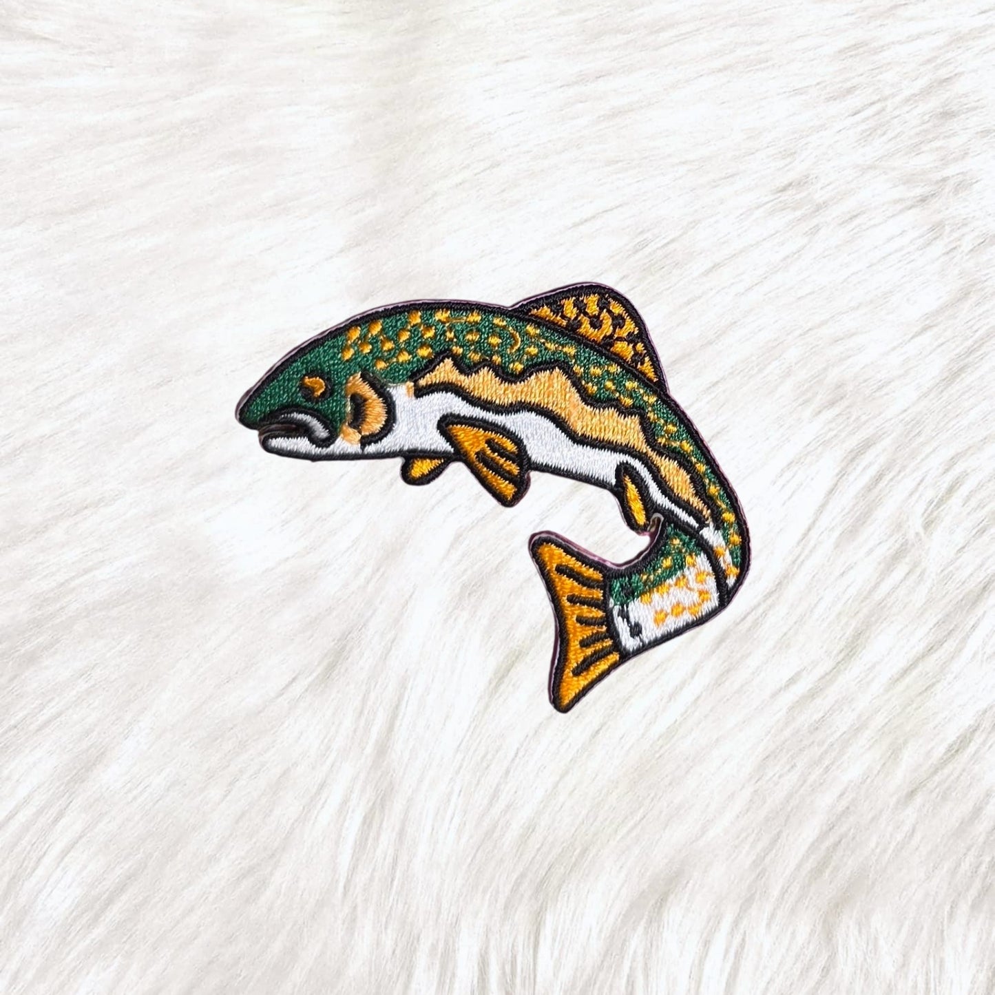 Fish Salt And Freshwater Embroidery Iron On Patch