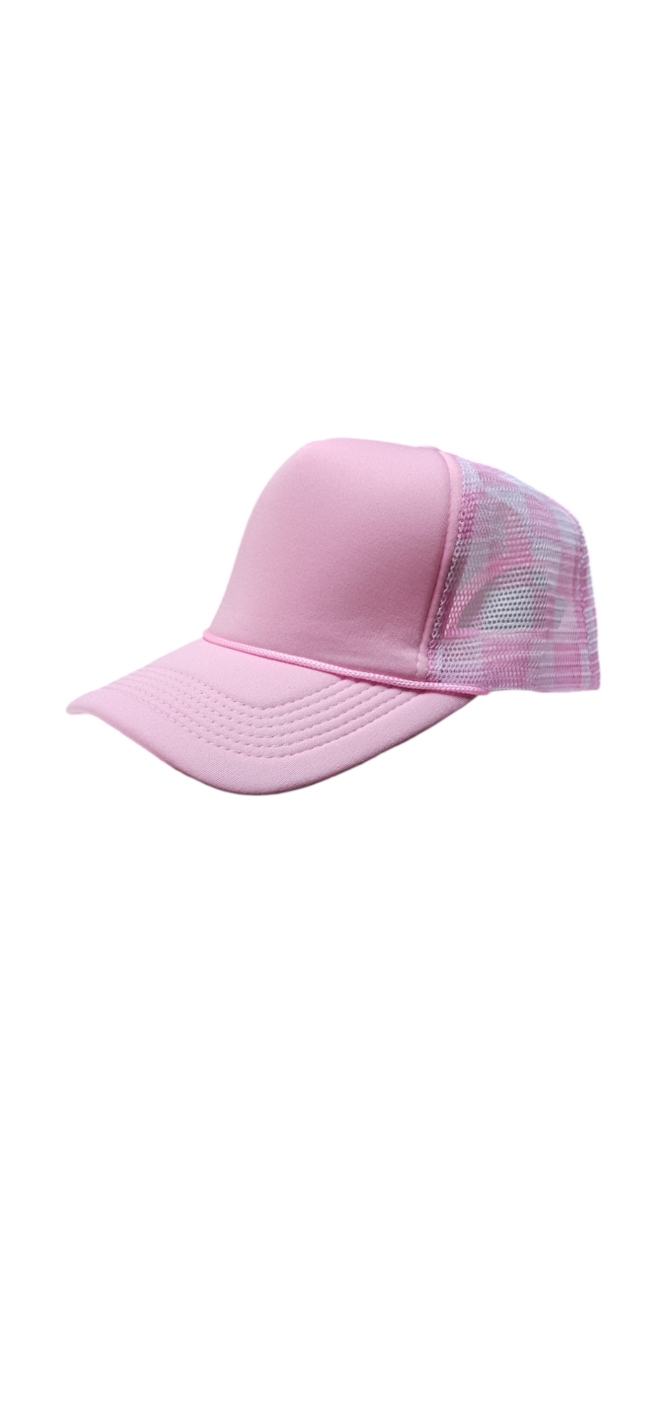 Checkered Mesh Trucker Foam Hat