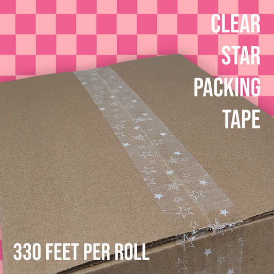 White Star Transparent 2 inch Packing Tape