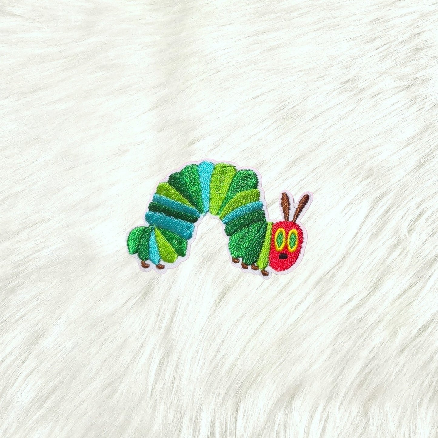 Caterpillar Embroidery Iron On Patch