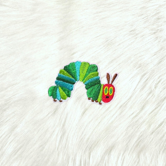 Caterpillar Embroidery Iron On Patch