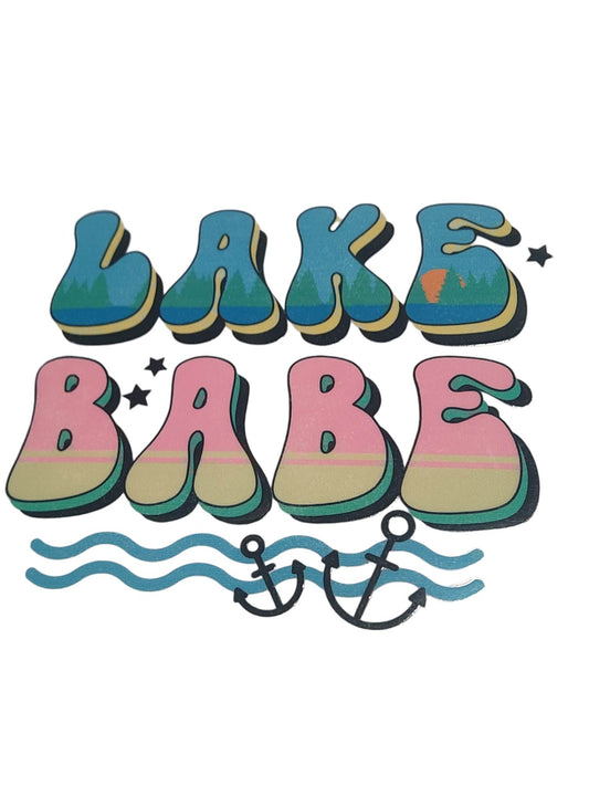 "Lake Babe" UV Transfers