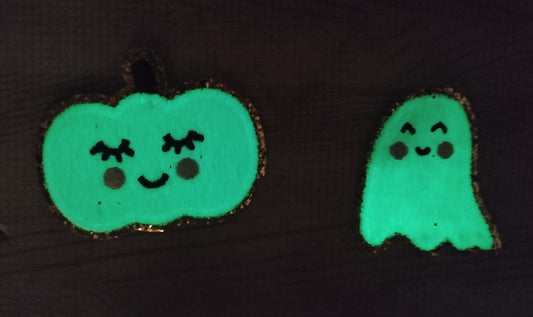 Glow in the Dark Halloween Iron On Patches