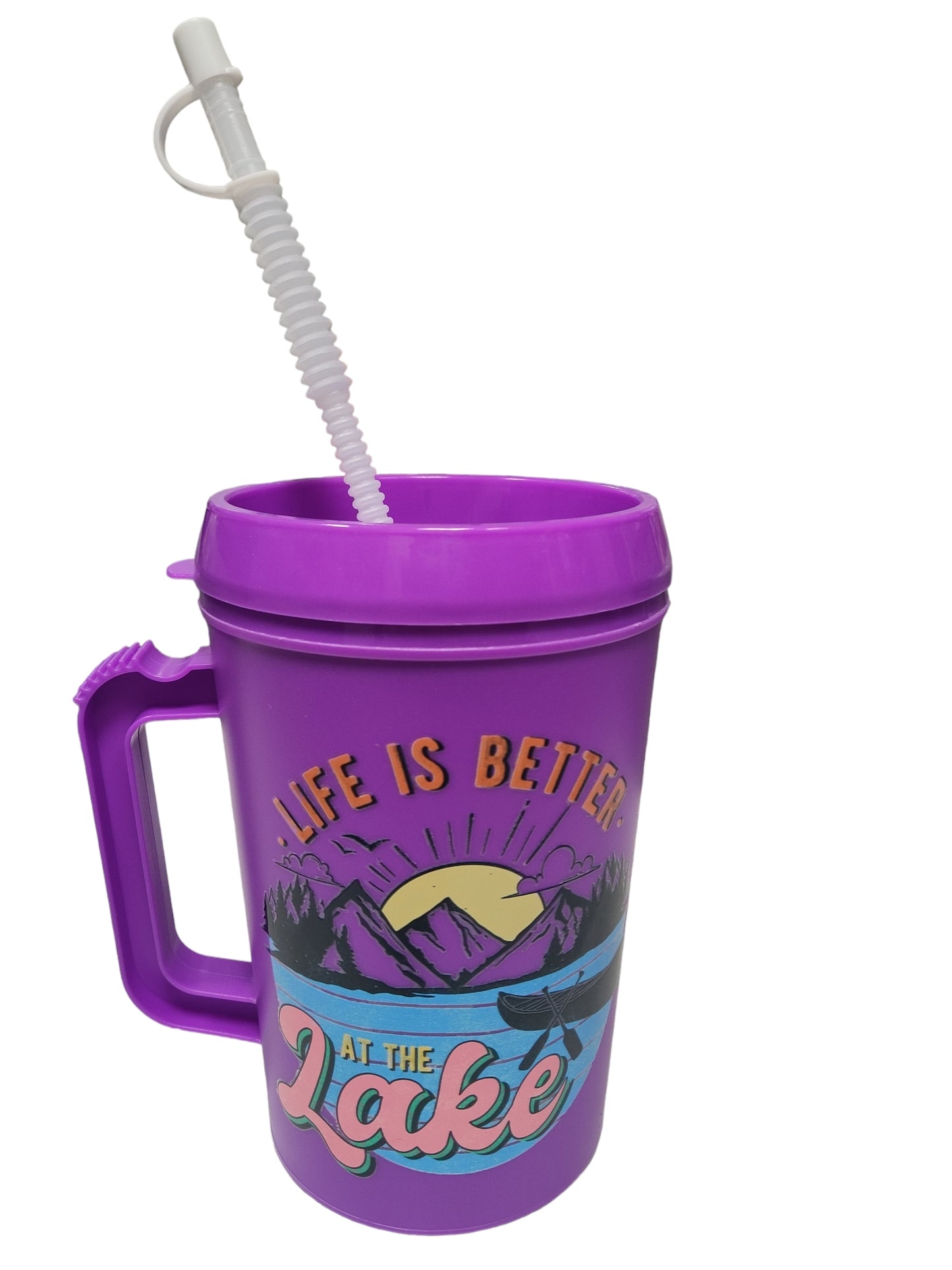 "Life Is Better at the Lake" HIP SIPS Mega Mug 34oz
