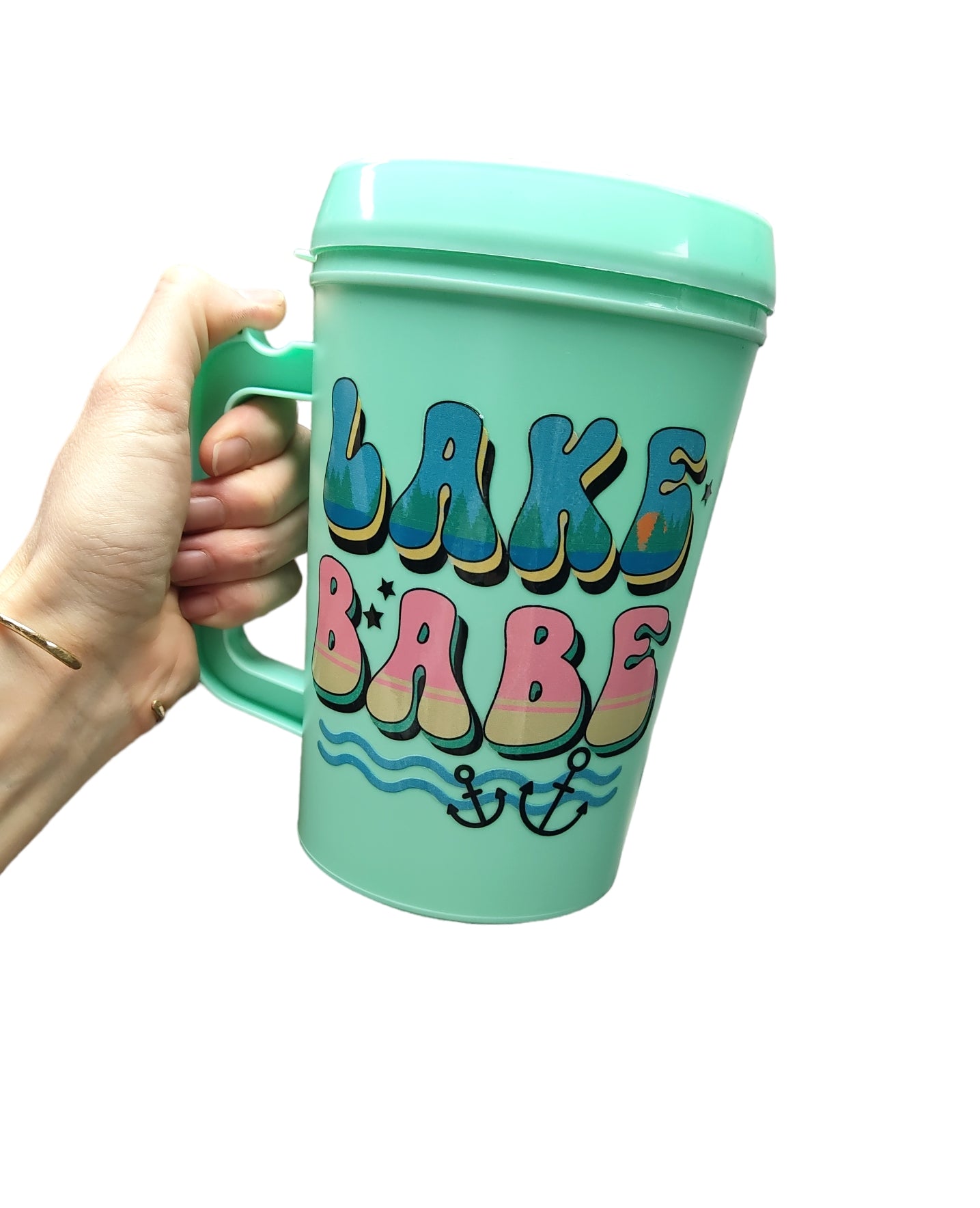 "Lake Babe" HIP SIPS Mega Mug 34oz